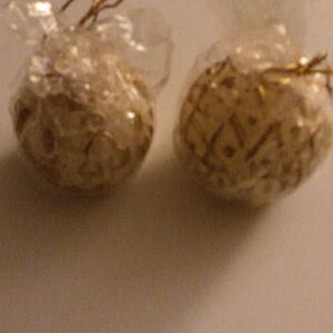 Two Ornament Candles 